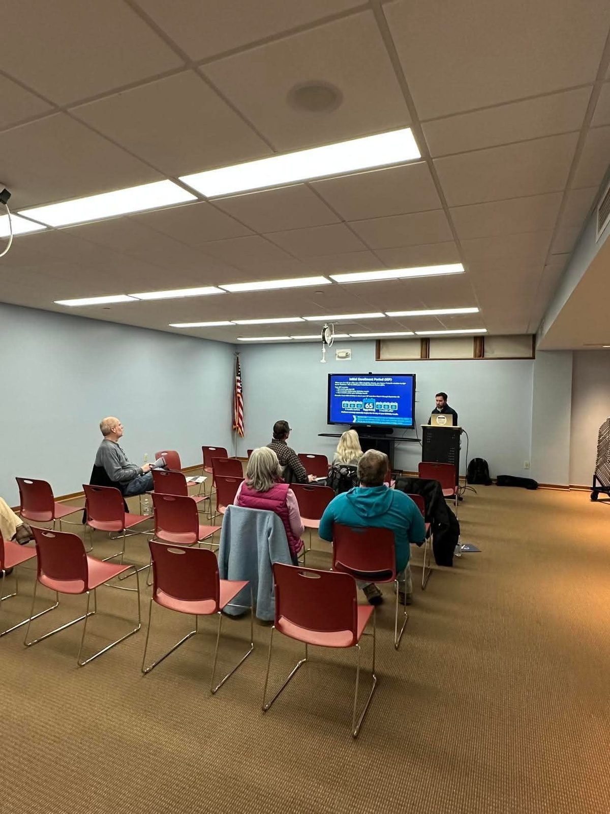 Ace Insurance Medicare enrollment class at Sandusky library
