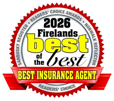 2026 Firelands Best of the Best Readers' Choice Awards — Best Insurance Agent